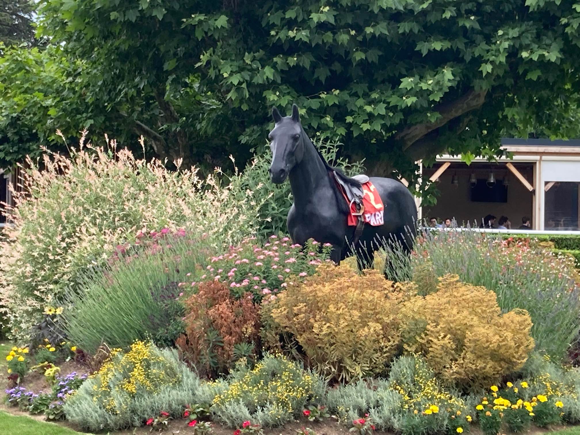 IMG_5755 Statue cheval noir